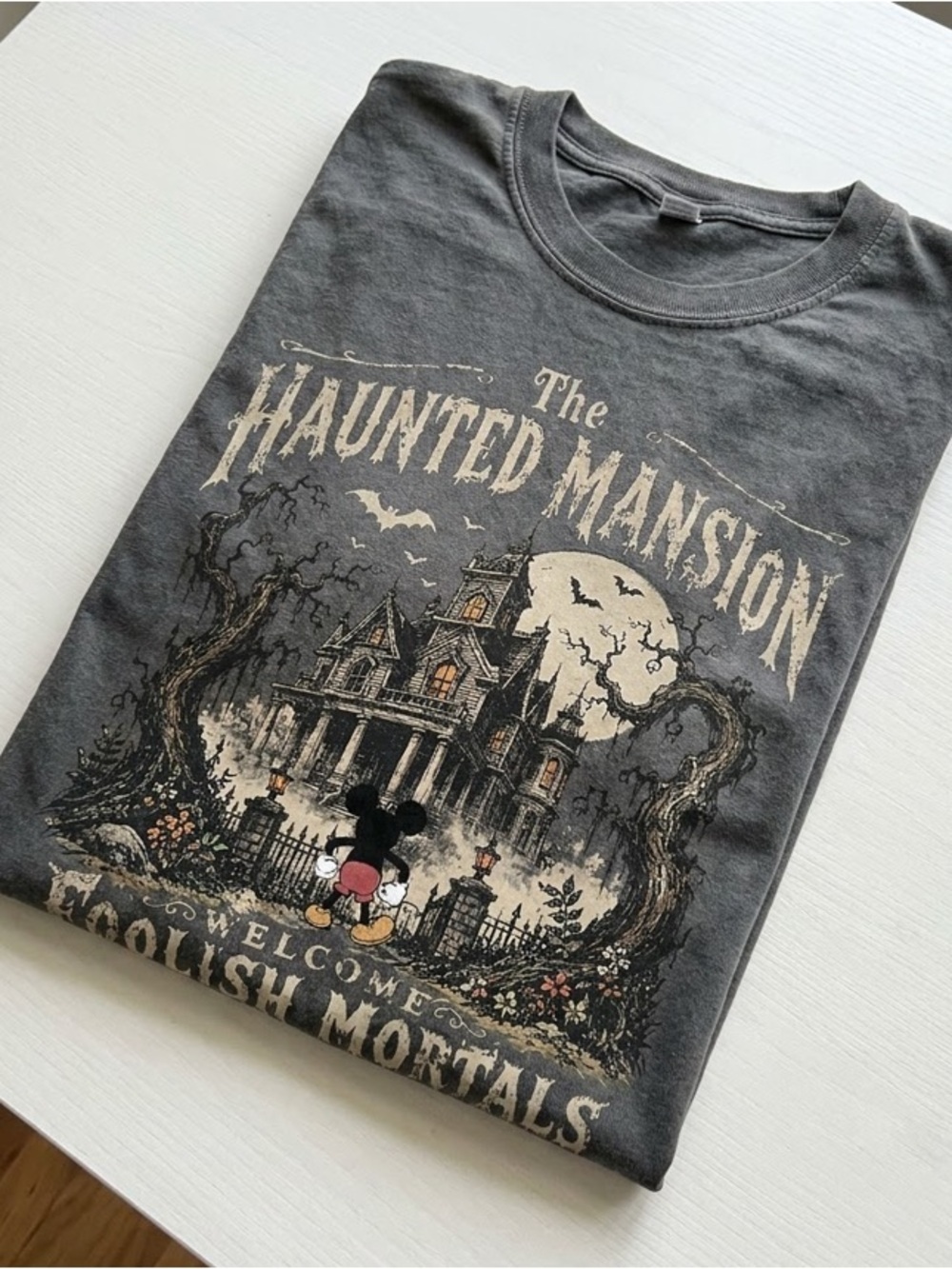 Mickey Haunted Mansion Disney Halloween Shirt - Picture 4 of 5